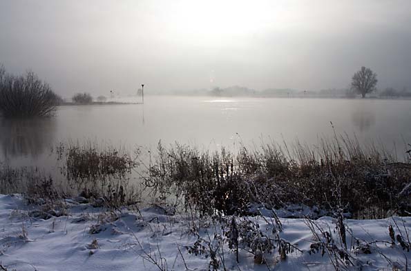 Foto van de IJssel bij Deventer