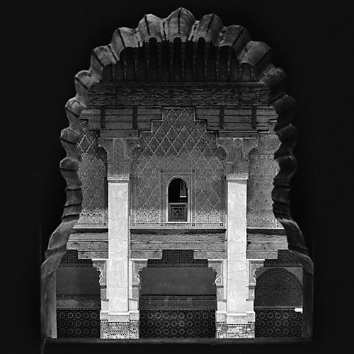 Foto van de Medersa Ali Ben Youssef, Marrakech