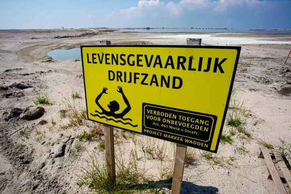 Foto van de Marker Wadden