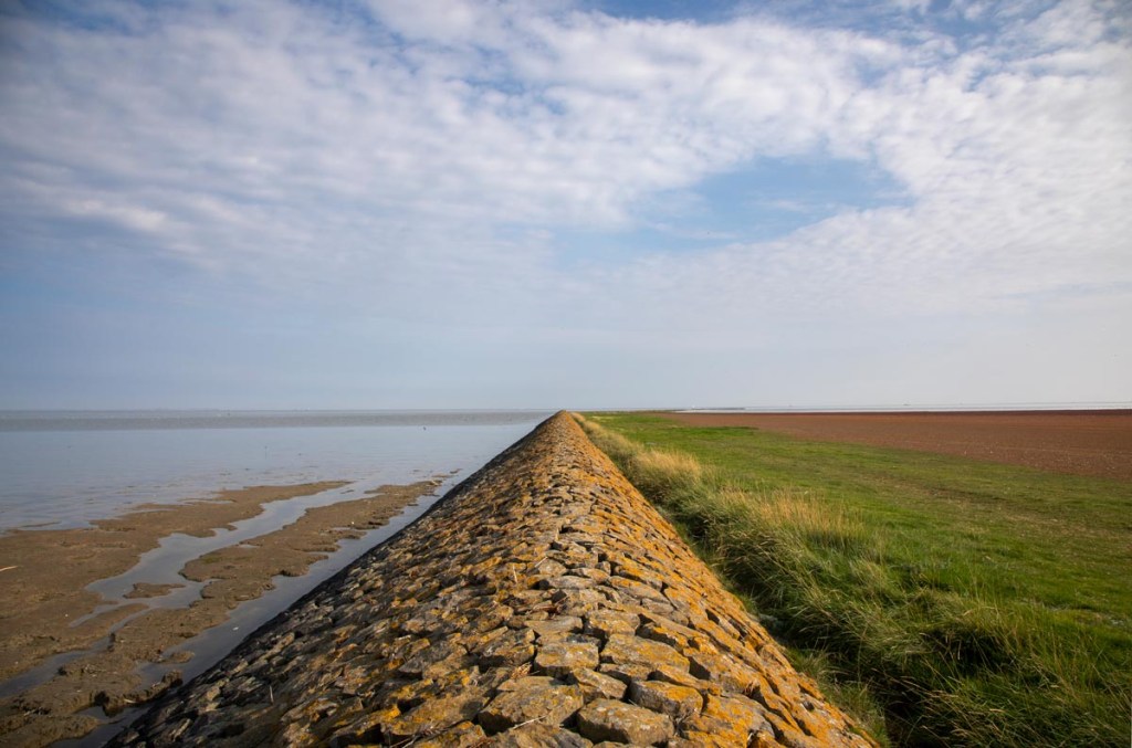 Foto van de Waddenzee bij Ternaard