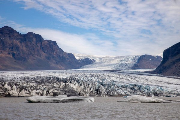 Foto van de Vatnajökull, IJsland