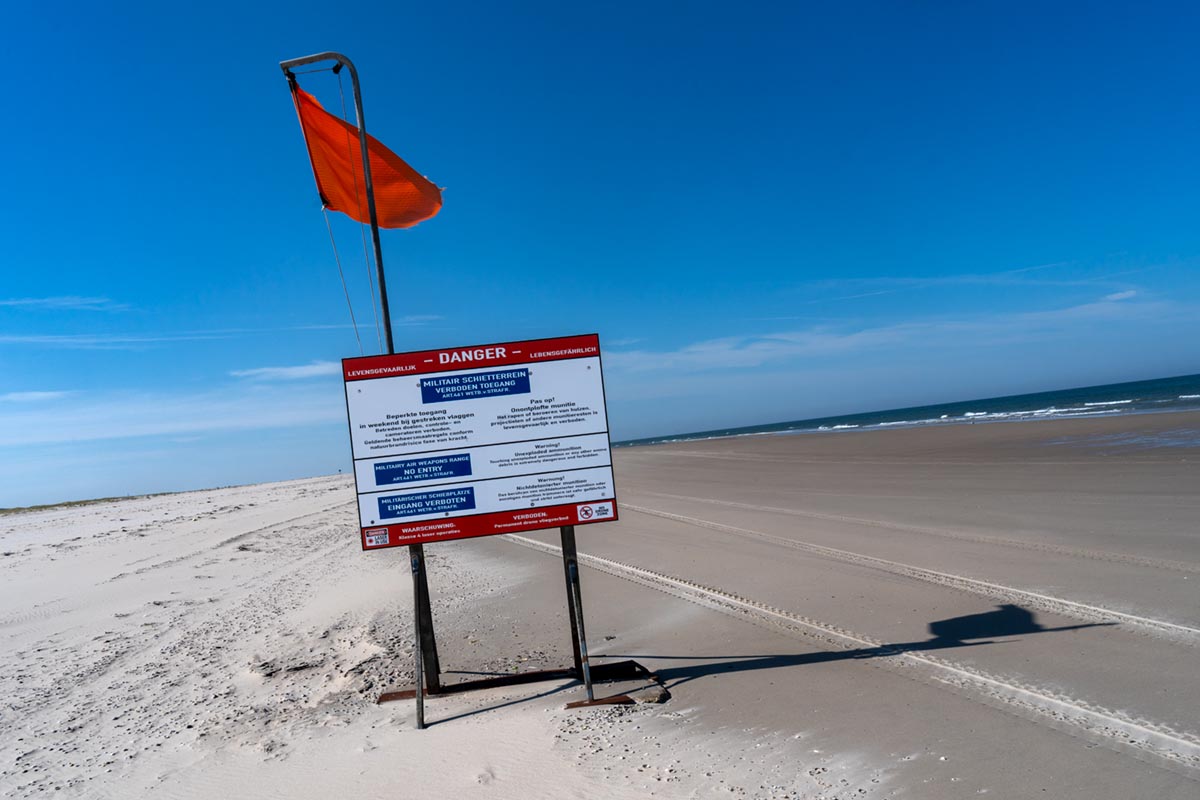 Foto van de Vliehors, Vlieland
